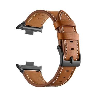 Imagem de Pulseira De Couro Retrô Para Redmi Watch E Xiaomi Mi Band 9 pro 8 pro 