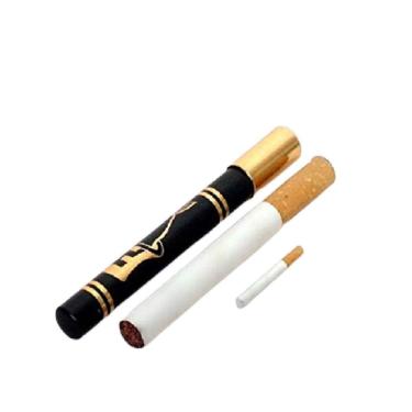 Imagem de Mágica Cigarro Que Diminua - Stop Smoking R+ com Transformação em Fósforo Ou Mini Cigarro no Tubo de Metal Hyper Magic