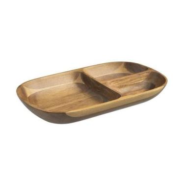 Imagem de Petisqueira acacia 33 x 13 cm ntcs home style, NATURAL