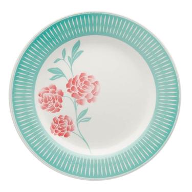 Imagem de Kit Jogo Pratos Raso Jantar P/8 Pessoas 8Pçs Oxford Bloom