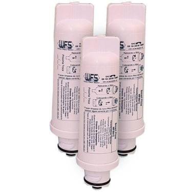 Imagem de Refil Para Purificador de Água Electrolux Compatível PAPPCA10 - Kit 3 