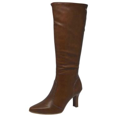 Imagem de Bota Feminina Salto Médio Fino Confortável Alto Mississipi