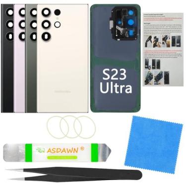 Imagem de Reemplazo de la cubierta trasera de cristal para Galaxy S23 Ultra - AS