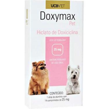 Imagem de Doxymax Pet 25mg Com 14 comp UCBVET