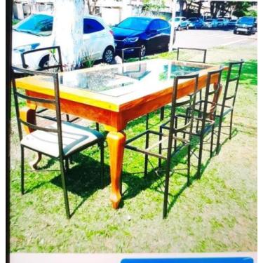 Imagem de Mesa 8 cadeiras - Cabral