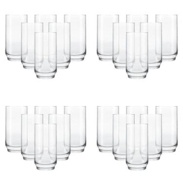 Imagem de Kit com 24 Copos Suco Água Refri 7704 Lights 300ml Nadir