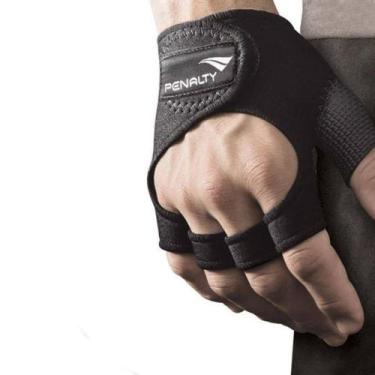 Imagem de Luva Penalty Musculação IV Fitness Unissex Adulto, P, Preto
