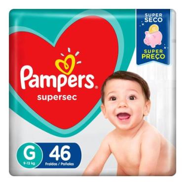 Imagem de fralda descartavel pampers