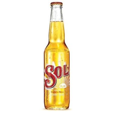 Imagem de Cerveja Mexicana SOL Garrafa 330ml