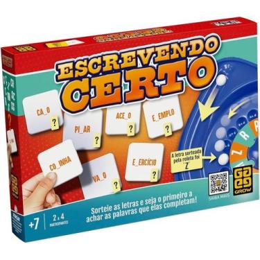 Imagem de Jogo Educativo Escrevendo Certo Grow - 4590