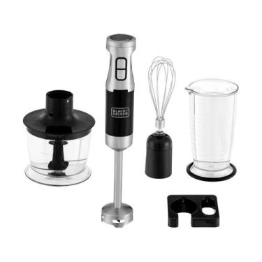 Imagem de Mixer Vertical Black + Decker 3 em 1  Fuxion Mix Preto 600W 127V - MK6