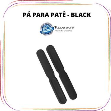 Imagem de Tupperware Pá para Patê (2 peças), Preta