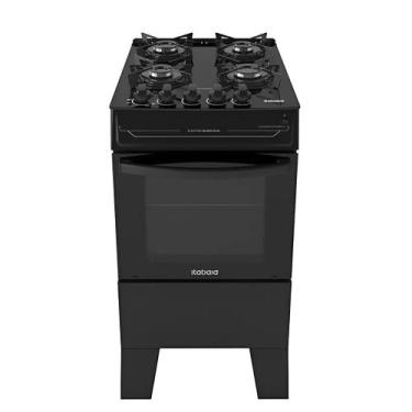 Imagem de Fogão Electra Glass Plus 4 Bocas Bivolt, Mesa de Vidro, Forno 48L e Ac
