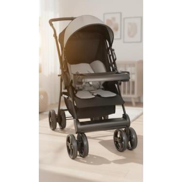 Imagem de Carrinho de Bebê Travel System Reclinável Multifuncional - Congratulat