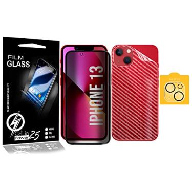 Imagem de Película Privacidade Anti Spy + Traseira + Câmera IPhone 13 6.1 - Cell In Power25