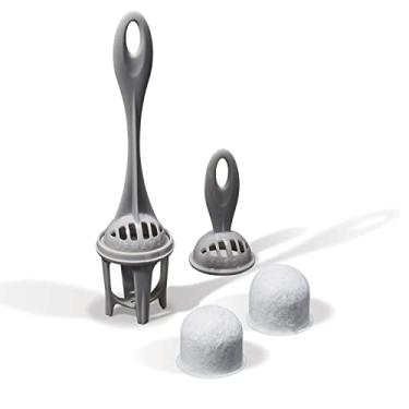 Imagem de Hamilton Beach Cápsulas de substituição para filtro de água Coffeemaker e alça, carvão, pacote com 2