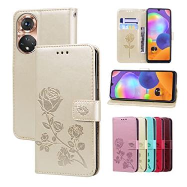 Imagem de YUNCHAO Caixa de telefone Para Huawei Nova, 9 rosa em relevo, capa capa para celular