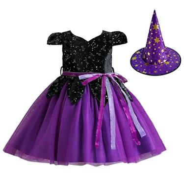 SZZY Blusa de capa com estampa de Halloween infantil infantil infantil para  meninos e meninas