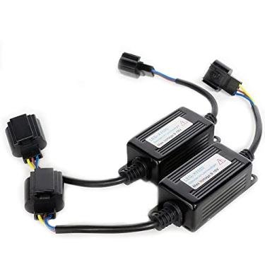 Imagem de SOCAL-LED 2x H13 9008 LED Decodificador Atualizado Forte Canbus Código de Erro Aviso Cancelador Adaptador de Relé Anti Cintilação