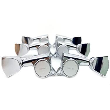 Imagem de Gotoh Afinadores cromados modernos estilo Keystone (3 por lado)