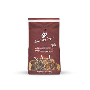 Imagem de CAFÉ ESPECIAL CELEBRITY COFFEE DECAFFEINATED - TORRADO EM GRÃOS - 250G