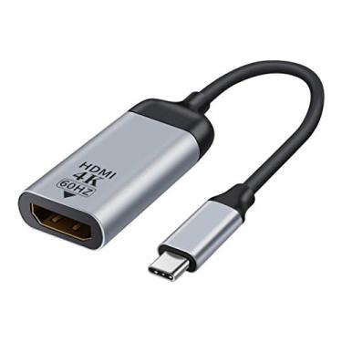Imagem de Baoblaze USB para C/DP/DP/Adaptador VGA 4K 60Hz para Cabo comprimento: 18 CENTÍMETROS Material: ABS Da Liga de Alumínio, HDMI 2.0 4k