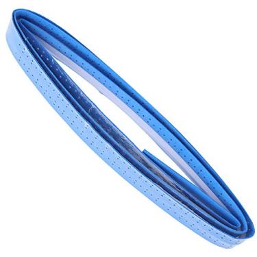 Imagem de BHDK Raquete de badminton, fita antiderrapante macia para cabo de vara de pesca para raquete de tênis para alça de bicicleta para raquete de badminton (azul)