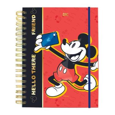 Imagem de Caderno Smart Colegial Mickey 80 Folhas Reposicionáveis - Dac