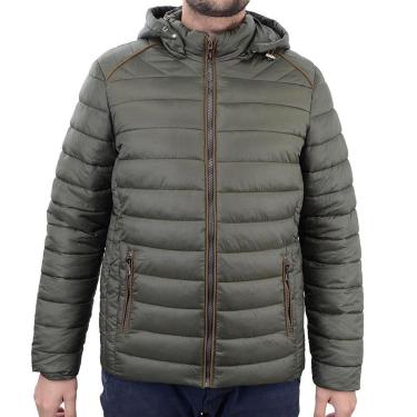 Imagem de Jaqueta Masculina Mochine Nylon Verde Militar - JMNI83910-Masculino