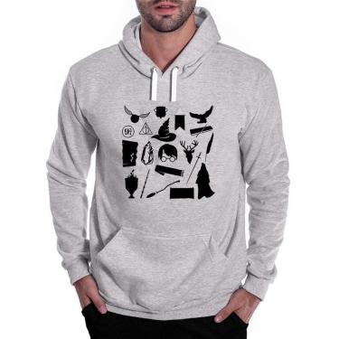 Imagem de Blusa Moletom Canguru Harry Potter Geek Unissex-Unissex