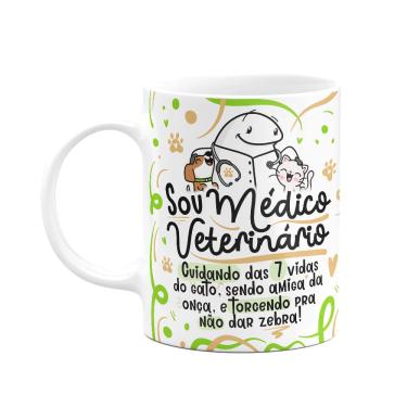Imagem de Caneca Flork Profissões - Sou Médico Veterinário