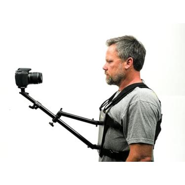 Imagem de Glide Gear Colete para câmera de vídeo SNC100 Snorricam 3ª pessoa DSLR - Preto - até 1,4 kg - ideal para POV e ângulos de tiro em terceira pessoa