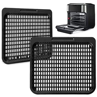 Imagem de Substituição da bandeja de cozimento da fritadeira a ar, acessórios de fritadeira a ar para forno instantâneo Vortex Plus 10 litros, lavável na lava-louças