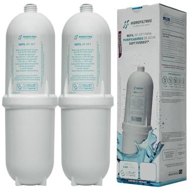 Imagem de Kit 2 Refil Hidrofiltros Compatível Purificador Soft