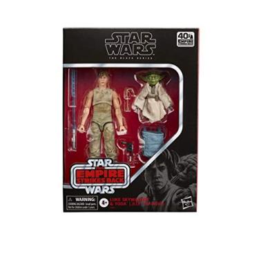 Imagem de Star Wars The Black Series Luke Skywalker and Yoda (Jedi Training) 6-Inch-Scale The Empire Strikes Back 40th Anniversary Figures