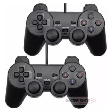 Imagem de Kit com 2 Joysticks USB Competição Garantida com Controles Precisos e 