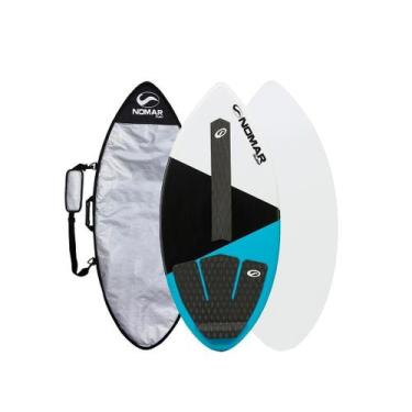 Imagem de Prancha De Skimboard Iniciante 1,10 Tricolor + Capa - Nomar Surf