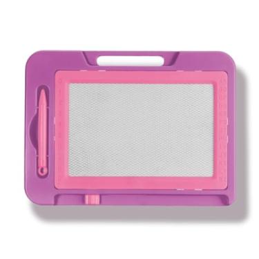 Imagem de Lousa Mágica Magnética Infantil + Caneta 25x18 Desenho ART BRINK (LILAS)