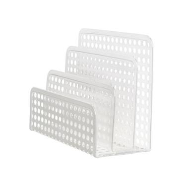 Imagem de Porta documentos de mesa - oikos branco, U, BRANCO