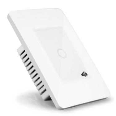 Imagem de Interruptor Inteligente WiFi Coisas Espertas 4x2 De 1 Canal