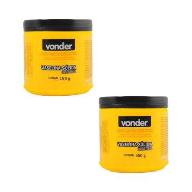 Imagem de Kit 2 unidades - vonder vaselina solida industrial 450g - 000120