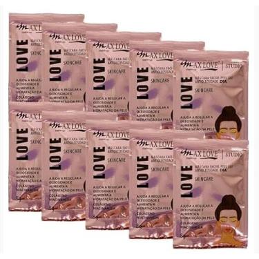 Imagem de Kit 3 Máscara Facial Peel Off Love Antioleosidade Dia Max Love: Controle de Oleosidade e Limpeza Profunda para Pele Oleosa, Tratamento Facial Completo