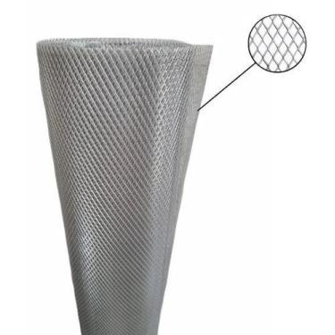 Imagem de Tela De Alumínio Grade 30cmX100cm Tuning ou ralo Expandida - MZK Grelh