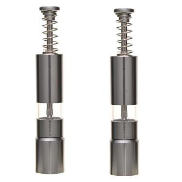Imagem de Conjunto de 2 moedores para sal e pimenta de apertar - Utensilios do C