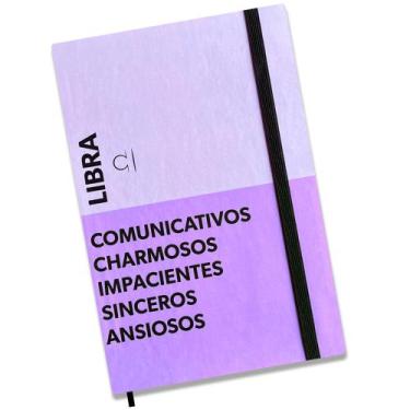 Imagem de Caderno Sem Pauta Caderno Signos Capa Dura A5 60 folhas - Juliana Chag