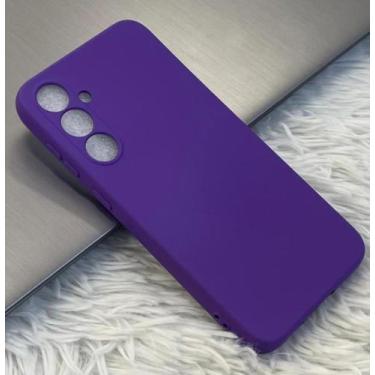Imagem de Capa Capinha Case Samsung S23 Silicone Aveludada Protege Câmera Colori