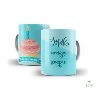 Imagem de Caneca Feliz aniversário, Melhor amiga sempre - Live