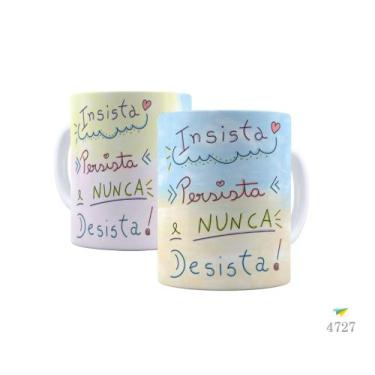 Imagem de Caneca Insista, persista e nunca desista - Live