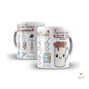 Imagem de Caneca de receita, Bolo de Laranja - Live