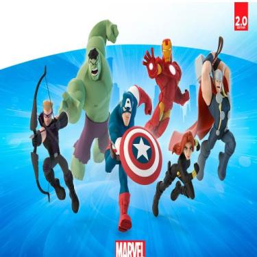 Imagem de Papel De Parede Adesivo, Infantil Vingadores Marvel Desenho 1X1 - Fina
